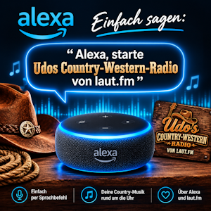 Udos-Country-Western-Radio auf Alexa