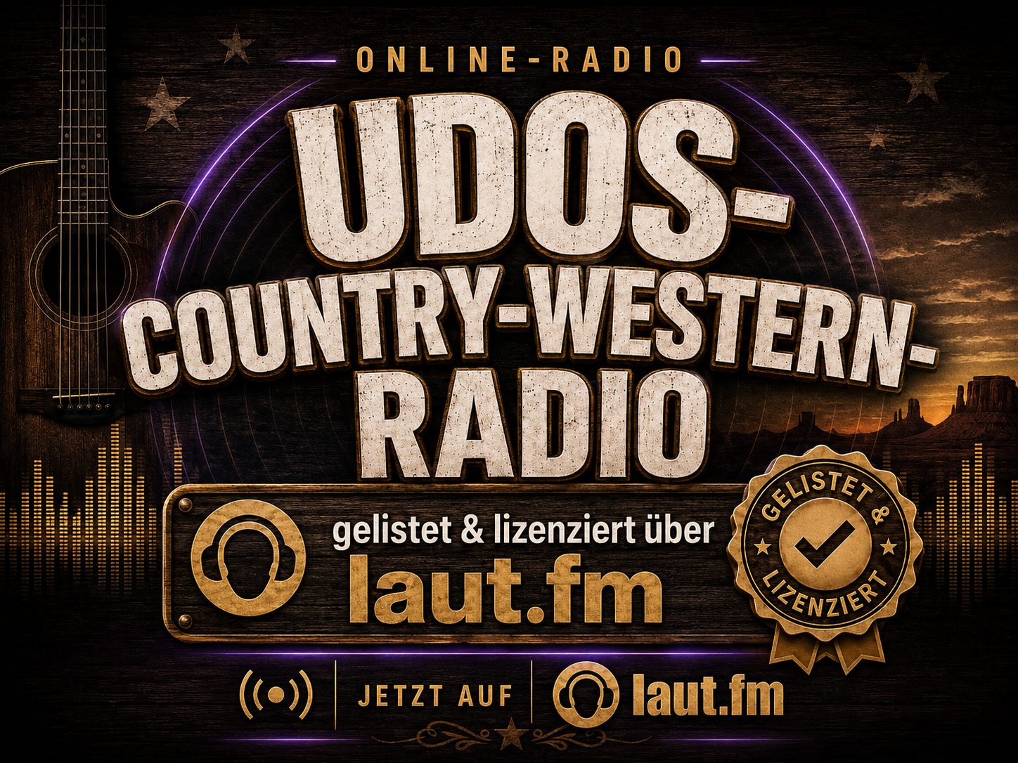 Udos-Country-Western-Radio auf laut.fm